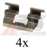 OJD 1091764 Accessory Kit, disc brake pads